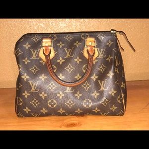 Authentic monogram Louis Vuitton speedy 25 -SD0093